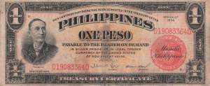 Philippinen 1 Peso 1936 p.81